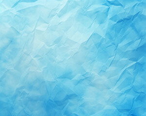 Obraz premium Light Blue Background with a Crumpled Texture, Simulating Lightly Creased Pale Blue Paper for a Subtle and Tactile Design Element