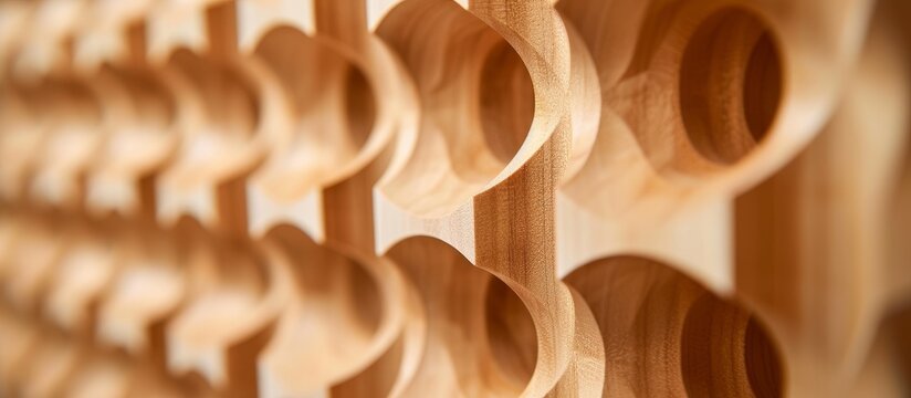 Enhance Sound Quality with Exquisite Detail: QRD Wood Sound Diffuser Panel
