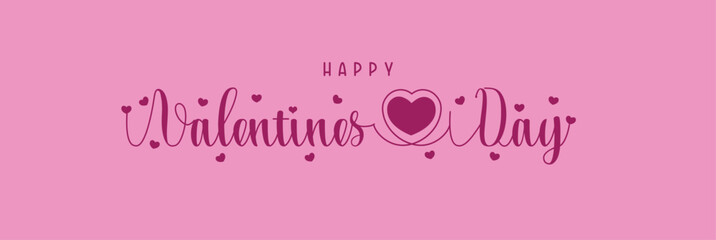 Fototapeta na wymiar Happy Valentine's Day background, banner hand draw sale, business offer for website, advertisement, promotion, social media post, banner, flyer, template design, valentines background cover