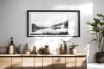 Fototapeta na wymiar Crafting Timeless Elegance and Comfort in Contemporary Living Room Design.