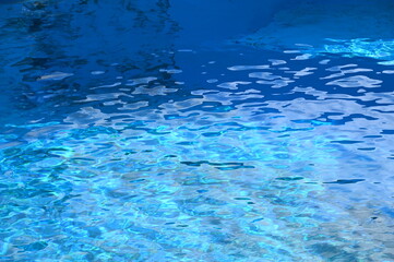 blue water background