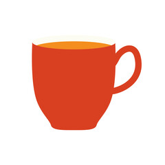 Orange Cup Icon