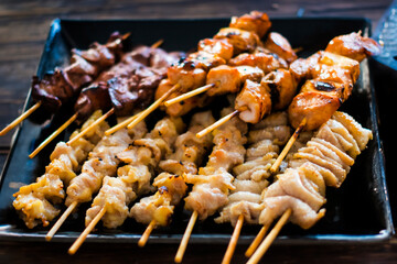 焼き鳥盛り合わせ