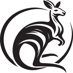 Elegant Leap in Monochrome