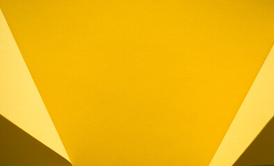 Geometric 3d abstract yellow background