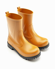 pair of rubber boots