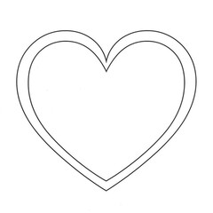 Simple Heart Outline