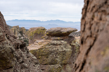 Hoodoos and rock formations at Massai Point - Chiricahua National Monument Arizona