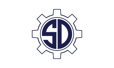 SO initial letter mechanical circle logo design vector template. industrial, engineering, servicing, word mark, letter mark, monogram, construction, business, company, corporate, commercial, geometric
