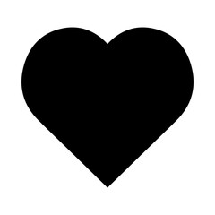 Heart icon vector. Love sign symbol vector. Heart vector icon illustration isolated on white background