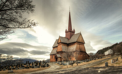 Ringebu stavkirke in Norway