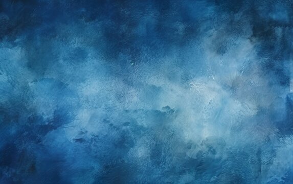 Abstract watercolor paint background dark blue color