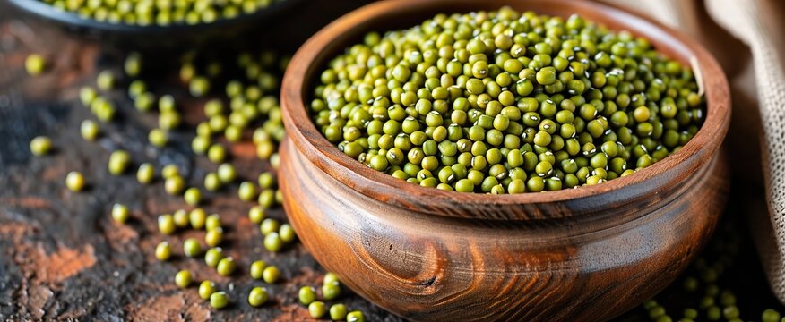 mung beans in a bowl