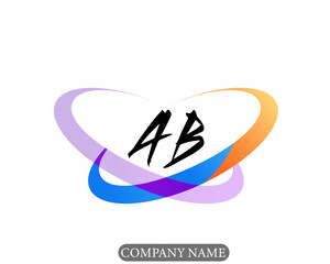NEW BEST AB creative initial latter logo.AB abstract.AB latter vector Design.AB Monogram logo design .company logo
