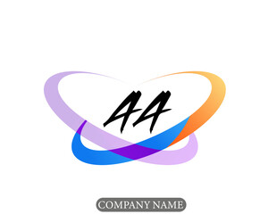 NEW BEST AA creative initial latter logo.AA abstract.AA latter vector Design.AA Monogram logo design .company logo
