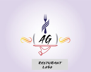 NEW BEST AG creative initial latter logo.AG abstract.AG latter vector Design.AG Monogram logo design .company logo