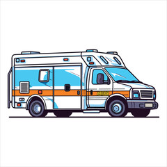 flat labor trucks vector illustration