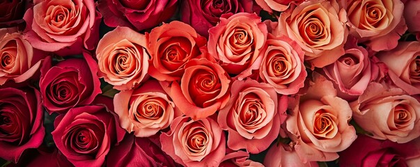 Fototapeta premium red rose petals