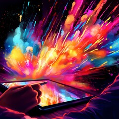 Digital Art Explosion