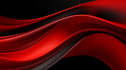 Abstract bright background with red and black dynamic lines for wallpaper, business card or template