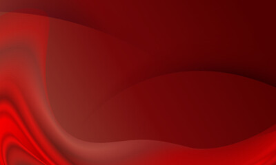 Abstract wave liquid red background. Dynamic shapes composition.