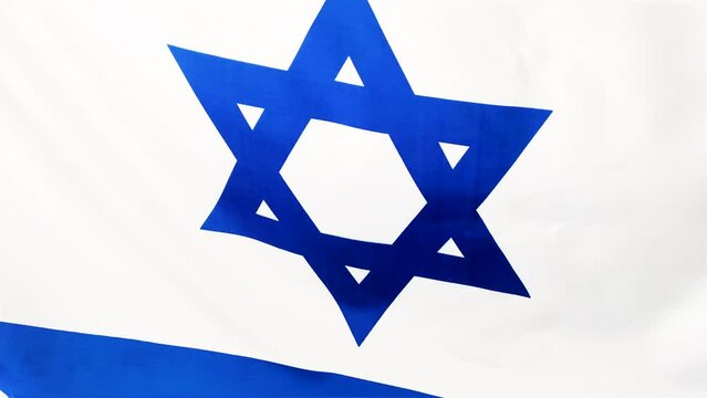 Video of Israel Flag 4k