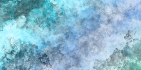 abstract neon background with smoke