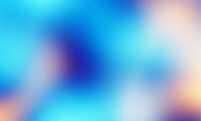 Blue Background, Flyer or Cover Design for Your Business with Abstract Blurred Texture