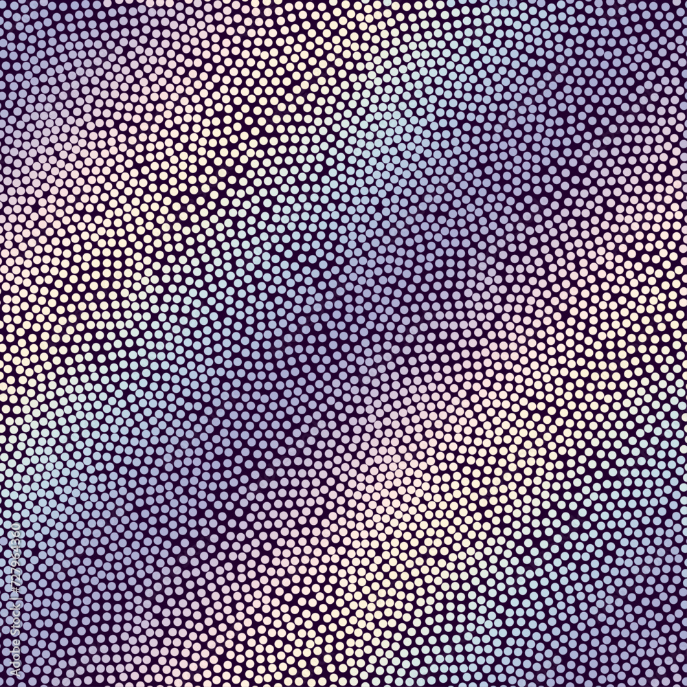 Poster Pattern of a random small dots. Seamless image