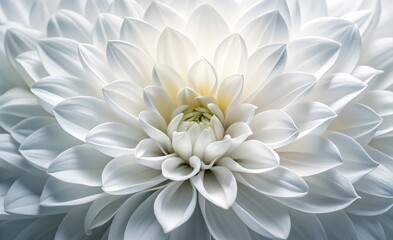 white chrysanthemum flower, White natural background.
