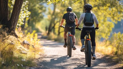 Celebrating National E-Bike Day with a variety of e-bike styles and outdoor adventures.