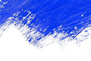 blue stroke of the paint brush - 727972103