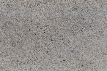 Crushed granite stones wall - close up