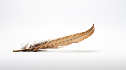 Quill with white background. generative ai