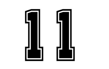 Number 11 png