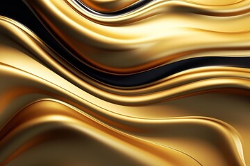 abstract golden background, 3d golden wallpaper, hd wallpaper, golden gradient background wallpaper