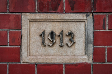 1913 Jahreszahl
