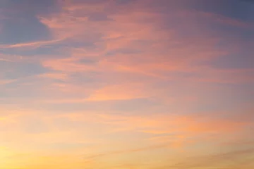 Foto op Plexiglas Bestemmingen Vibrant and blue-pink colorful sunset sky background.