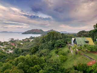 Seszele Praslin Zacgód Słońca © ewelinaf
