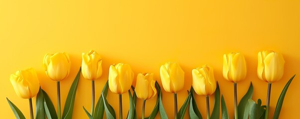 Obraz premium yellow flower background
