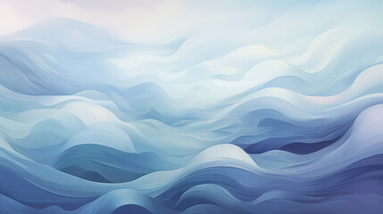 Background with gently shifting waves or ripples, adding a soothing and dynamic element to the overall visual experience Ai Generative - obrazy, fototapety, plakaty