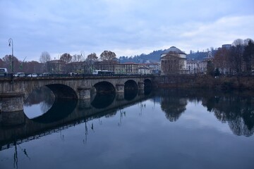 Obraz premium Lungo Po in Turin
