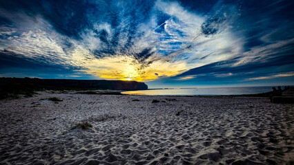 Sonnenuntergang Helgoland 