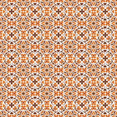 Fototapeta premium Fall autumn fabric Vector Seamless pattern design. For colorful digital printing pattern art. Flower fabric minimalist pattern design. Pattern for that Vector illustration. 