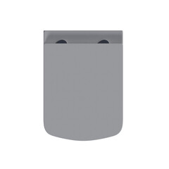 Lavatory pan isolated on a transparent background, bidet, 3D illustration, and CG render