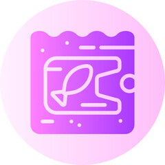 plastic gradient icon