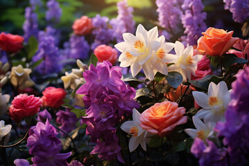 Obraz na płótnie Canvas Flowering Garden in Spring