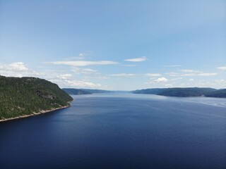 Fototapeta premium fjord du saguenay 