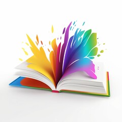 logo book graphics on a white background 
