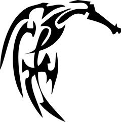 silhouette of an eagle